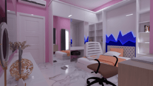 desain interior kamar tidur 3d
