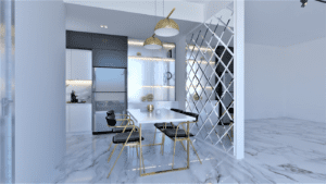 Render Interior ruang makan2